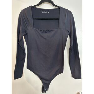 Abercrombie & Fitch Soft A&F Collection Long Sleeve Bodysuit